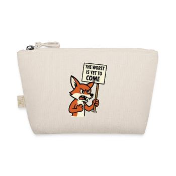 Angry fox protests and warns - Organic Pouch - nature - Front