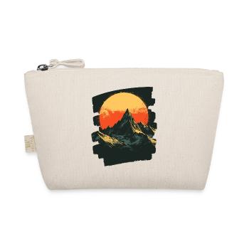 Mountains Climbing Climbers Hiking - Organic Pouch - nature - Front