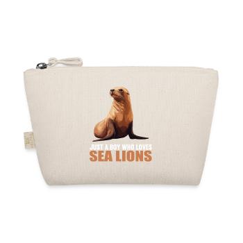 Sea Lions Sea Lion - Organic Pouch - nature - Front