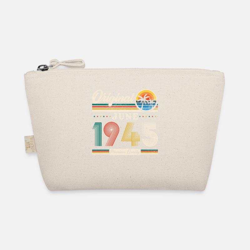 Juni 1945 Vintage Retro Geburtstagsgeschenk Bio-Täschchen