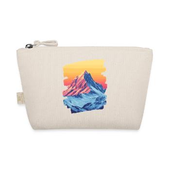 Mountains Climbing Climbers Hiking - Organic Pouch - nature - Front