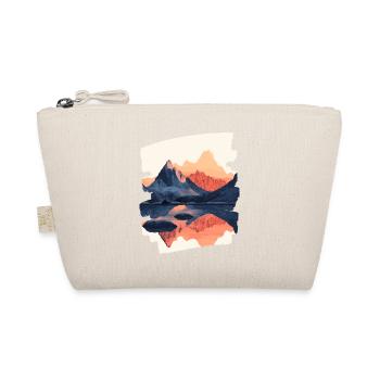 Mountains Climbing Climbers Hiking - Organic Pouch - nature - Front