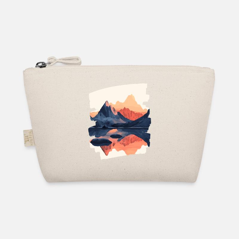 Berge Klettern Kletterer Wandern Bio-Täschchen