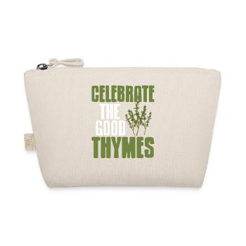 Célébrez le bon jeu de mots sur les herbes du jardin des thyms - Trousse biologique - nature - Devant
