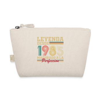 40 Years 1985 Vintage Birthday Gift - Organic Pouch - nature - Front