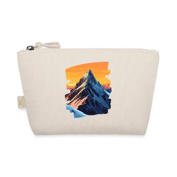 Mountains Climbing Climbers Hiking - Organic Pouch - nature - Front