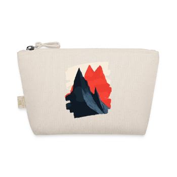 Mountains Climbing Climbers Hiking - Organic Pouch - nature - Front