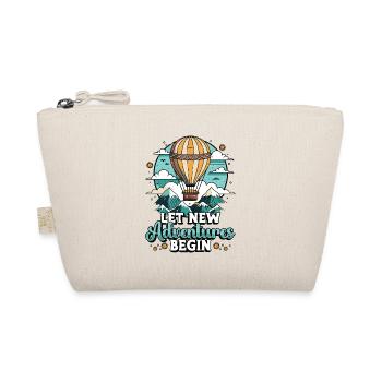 Hot Air Ballooning Let New Adventures Ballooning - Organic Pouch - nature - Front