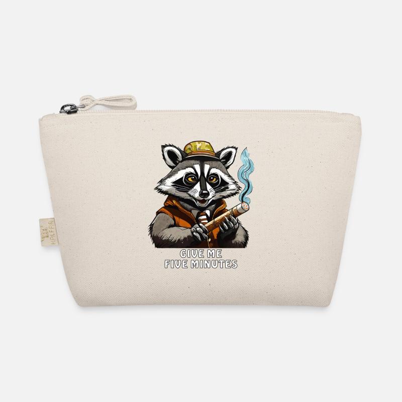 WASCHBÄR JOINT GIVE ME FIVE MINUTES Bio-Täschchen