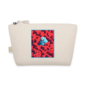 Monster Labyrinth - Organic Pouch - nature - Front
