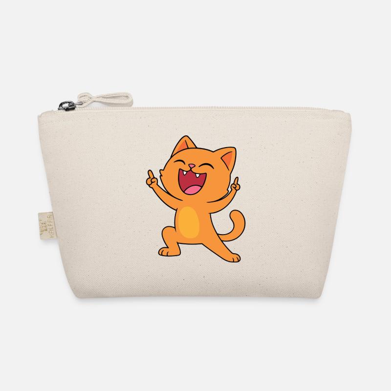 Gute-Laune-Katze Bio-Täschchen