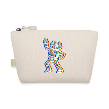 Glitch Bot – Your Beat! - Organic Pouch - nature - Front