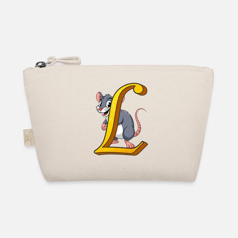 LETTER L Organic Pouch