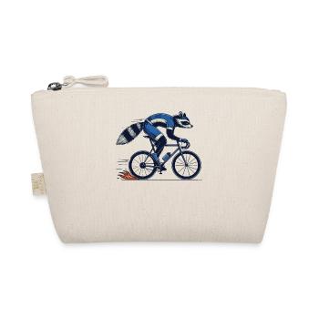 Design rétro raton laveur pour les fans de vélo de route avec humour - Trousse biologique - nature - Devant