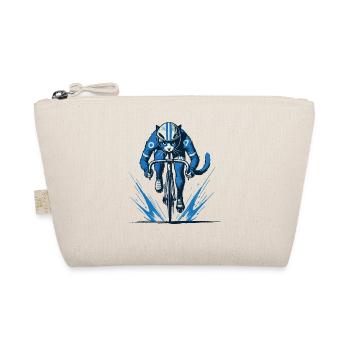Motif de vélo sportif avec chat pour - Trousse biologique - nature - Devant