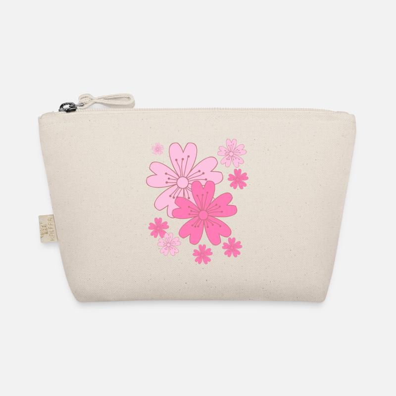 Fallende Sakura Kirschblüten Bio-Täschchen