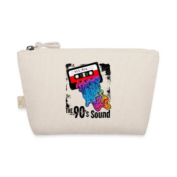 The 90s Sound - Retro Cassette Colorful - Organic Pouch - nature - Front