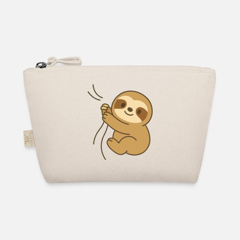 Cozy Sloth Hug - Kuscheliges Faultier-Baby - Bio-Täschchen - Natur