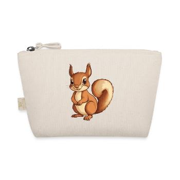 Squirrel - Organic Pouch - nature - Front