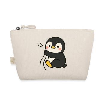 Kuschelpinguin - Bio-Täschchen - Natur - Vorne