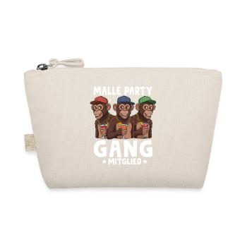 Malle Party Gang Mitglied - Bio-Täschchen - Natur - Vorne