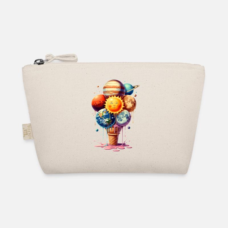 Cream Planet Waffle Système solaire de crème glacée Trousse biologique
