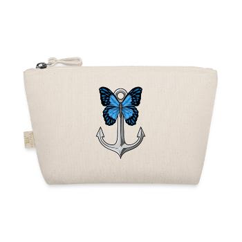 Butterfly Anchor - Organic Pouch - nature - Front
