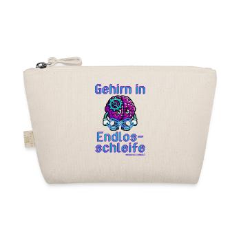 Gehirn in Endlosschleife - Bio-Täschchen - Natur - Vorne
