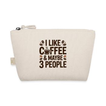 Coffee saying for coffee lovers - Organic Pouch - nature - Front
