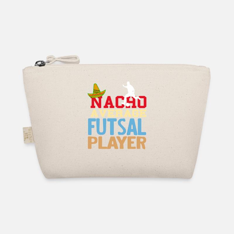 Nacho Average Futsal Player Funny Pun Quote Bio-Täschchen