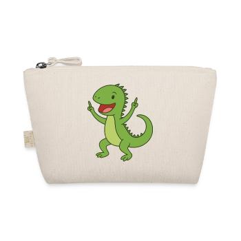 Bébé Iguane de fête - Trousse biologique - nature - Devant