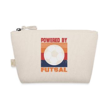 Powered by Futsal Retro Energy Athlete Print - Organic Pouch - nature - Front