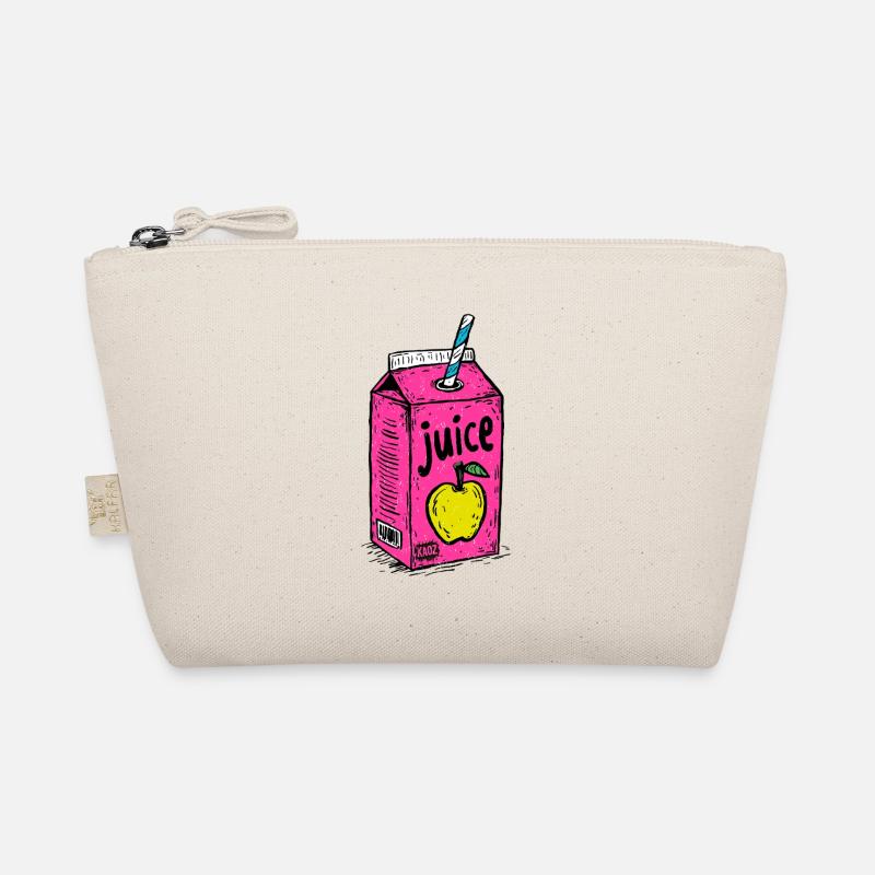 Knalliger Apfelsaft – Eine Packung Pop Art Saft Bio-Täschchen