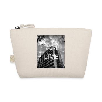 Good Feelings in a Fast Life Design - Organic Pouch - nature - Front