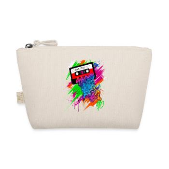 The 90s Sound - Graffiti Cassette Colorful Neon - Organic Pouch - nature - Front