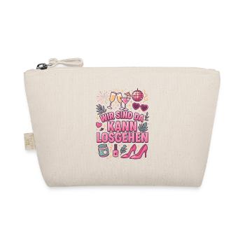 Junggesellinnenabschied Team Bride Party Crew - Bio-Täschchen - Natur - Vorne