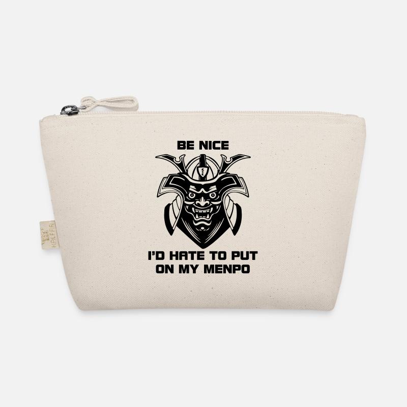 Menpo Warning – Be Kind! Organic Pouch
