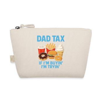 Dad Tax Fast-Food Papa Spaß - Bio-Täschchen - Natur - Vorne