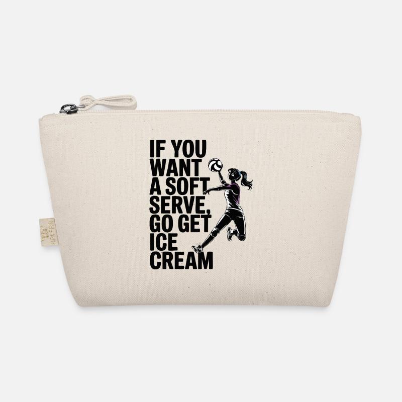 Soft-Serve? Dann ab zum Eis – Volleyball Bio-Täschchen