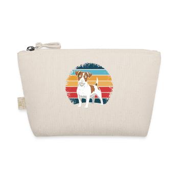 Rétro Vintage Jack Russell Terrier Chien Propriétaire Cadeaux - Trousse biologique - nature - Devant