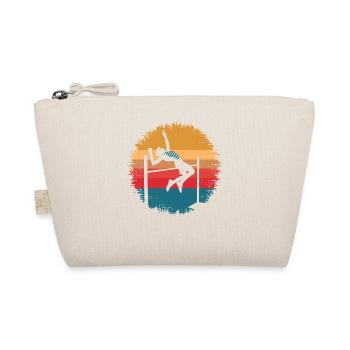 Rétro Vintage Saut en hauteur athlète Sports Lover Cadeaux - Trousse biologique - nature - Devant
