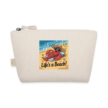 LOBSTERS LIFE S A BEACH - Organic Pouch - nature - Front