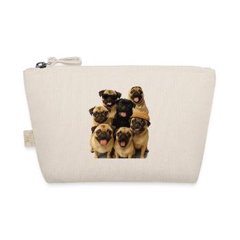 Mops - Bio-Täschchen - Natur - Vorne