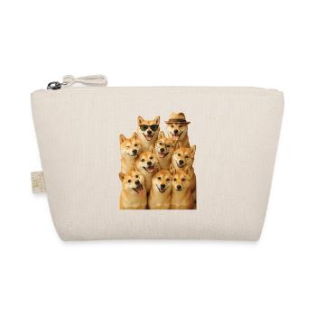 Shiba Inu - Bio-Täschchen - Natur - Vorne
