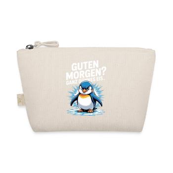 Good morning? Very thin ! Funny Penguin - Organic Pouch - nature - Front