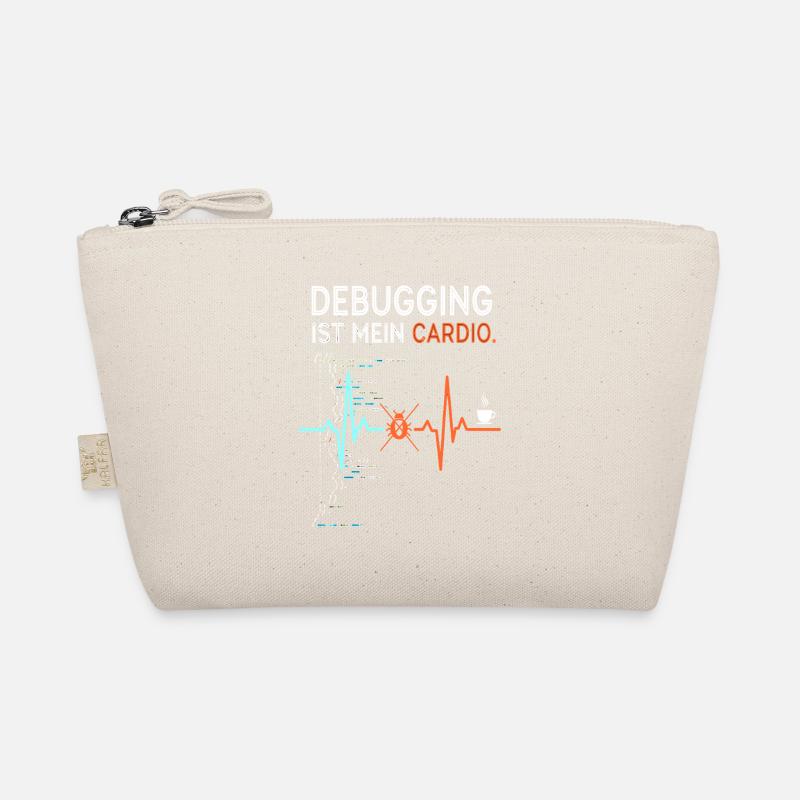 Debugging ist mein Cardio - Computer Nerd Bio-Täschchen