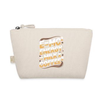 E=MC2 Physics Saying Caffeine Nerd Energy Coffee - Organic Pouch - nature - Front