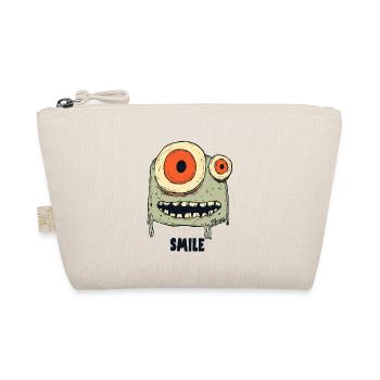 Monstre souriant avec deux yeux : Souriez ! - Trousse biologique - nature - Devant