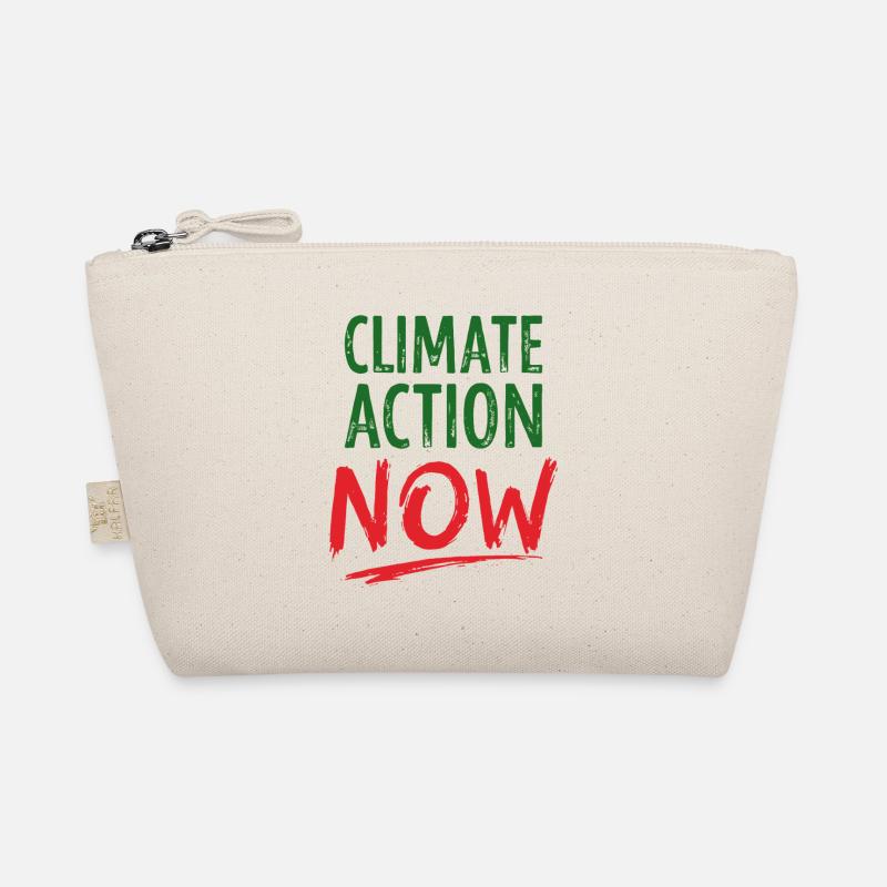 Climate Action Now Environment Nature Conservation Environmental Protection Organic Pouch