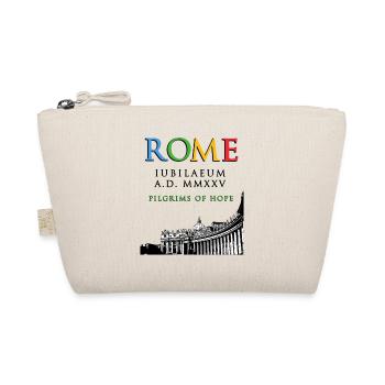 Jubilé de Rome 2025Pèlerins de l’Espérance Classique anglais - Trousse biologique - nature - Devant